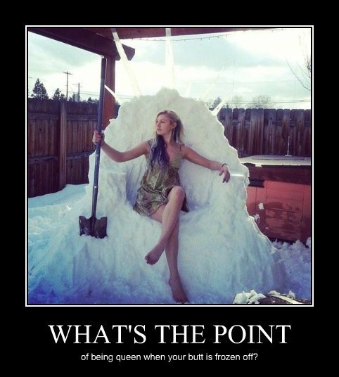 snow,throne,ice queen,funny