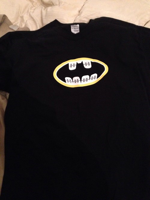 poorly dressed t shirts batman