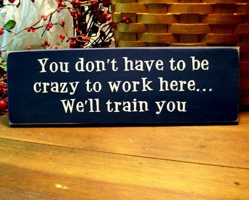 monday thru friday,sign,work,training