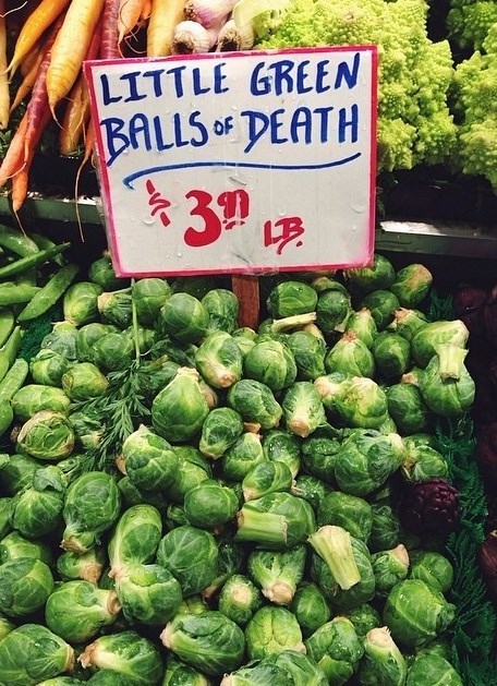 monday thru friday,work,brussels sprouts,grocery shopping,g rated