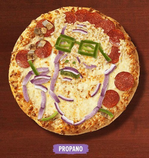 King of the hill pizza - 8241631488