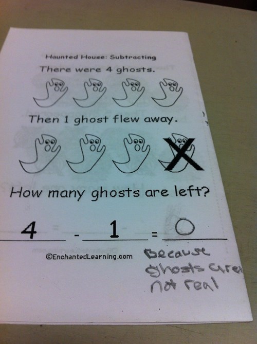 kids tests ghosts - 8270254848