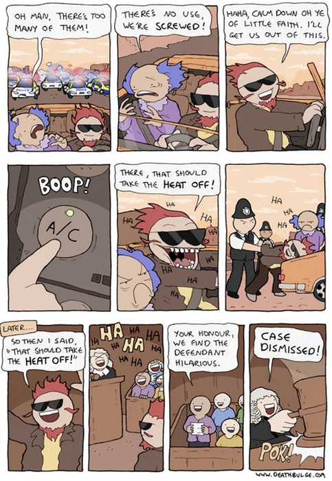 Heat,jokes,puns,web comics
