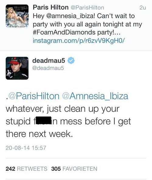 Deadmau5,paris hilton,failbook,burn