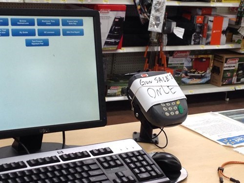 guns facepalm Walmart spelling - 8307450368