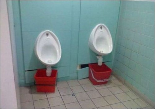 monday thru friday,urinal,bathroom,there I fixed it