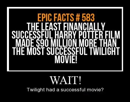 Harry Potter,movies,success,twilight,funny