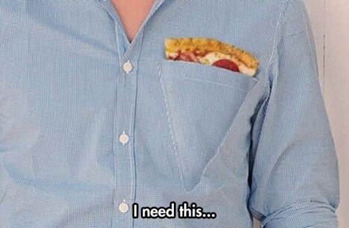 poorly dressed,shirt,pizza,pocket