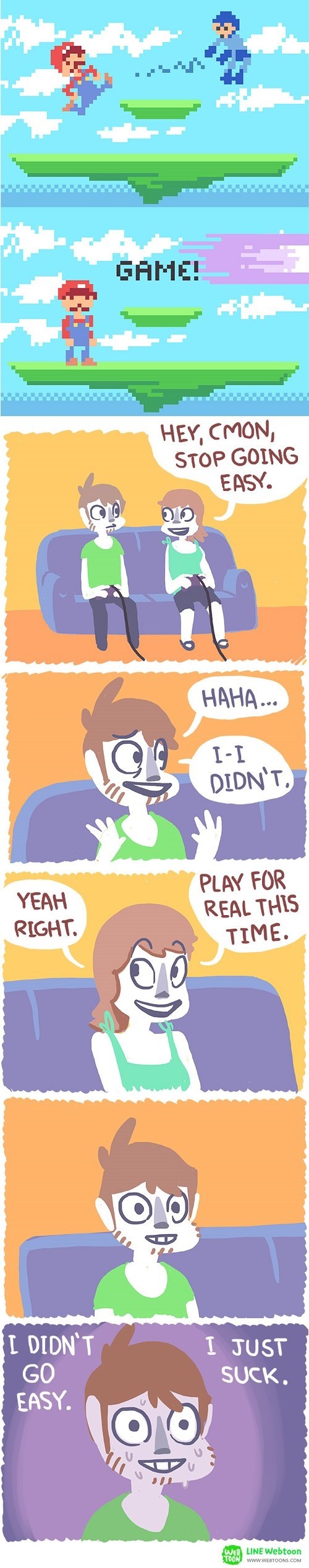 gaming shame super smash bros web comics