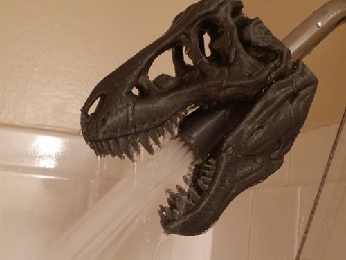 3D printing,shower,dinosaurs,g rated,win