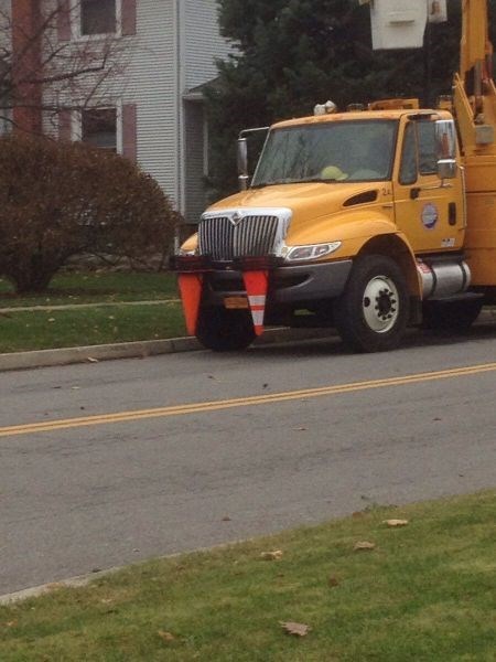 monday thru friday,traffic cone,truck,fangs