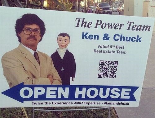 monday thru friday,sign,dummy,real estate