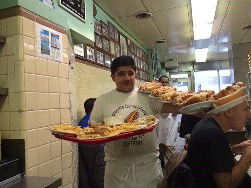 hot dog,monday thru friday,restaurant,waiter,g rated
