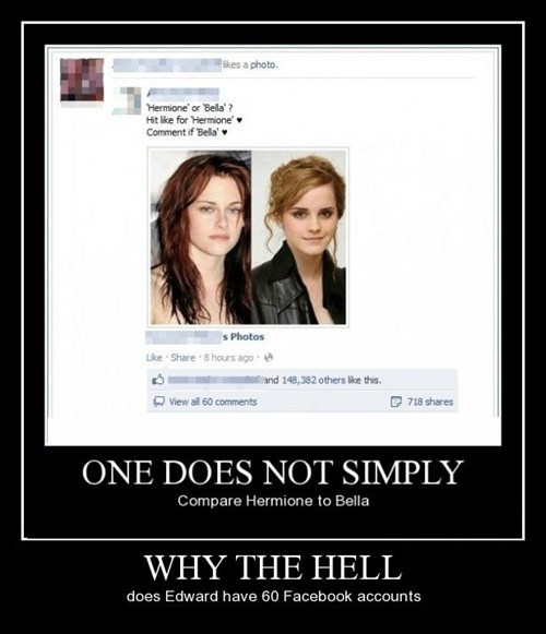 kristen stewart,hermoine,facebook,funny
