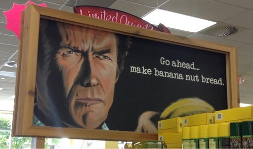 monday thru friday,art,banana,chalkboard,make my day,grocery store