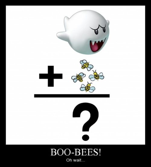 boo,bees,math,funny