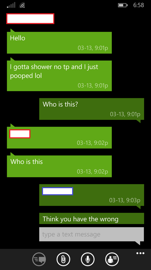 wrong number gross Awkward texting failbook - 8488339200