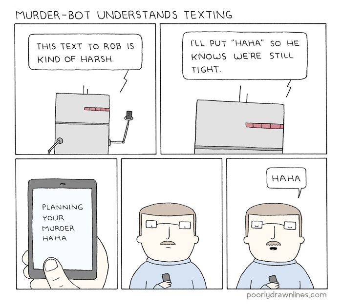 funny-web-comics-this-robot-understands-texting-better-than-my-parents