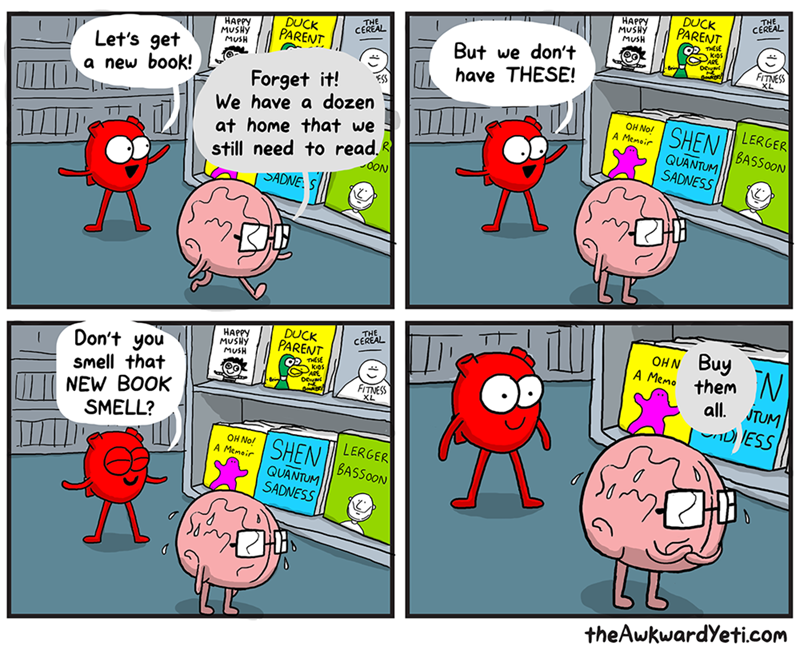 the awkward yeti,web comics