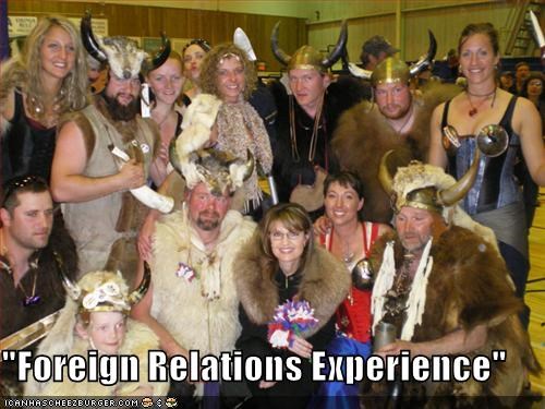 "Foreign Relations Experience"