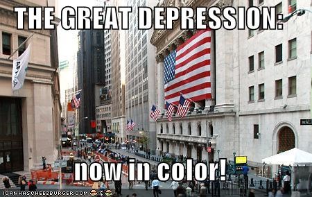 THE GREAT DEPRESSION:  now in color!