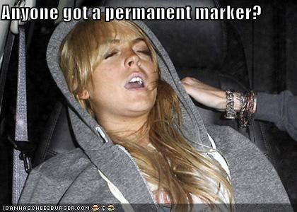 Anyone got a permanent marker?