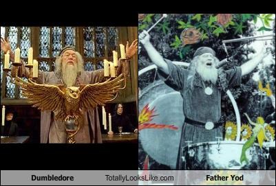 Dumbledore Totally Looks Like Father Yod