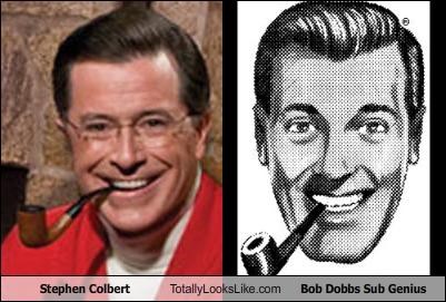 Stephen Colbert Totally Looks Like Bob Dobbs Sub Genius