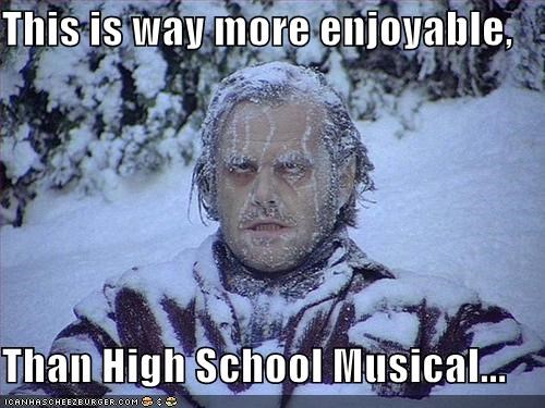 This is way more enjoyable,  Than High School Musical...