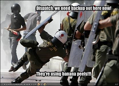 Dispatch, we need backup out here now!