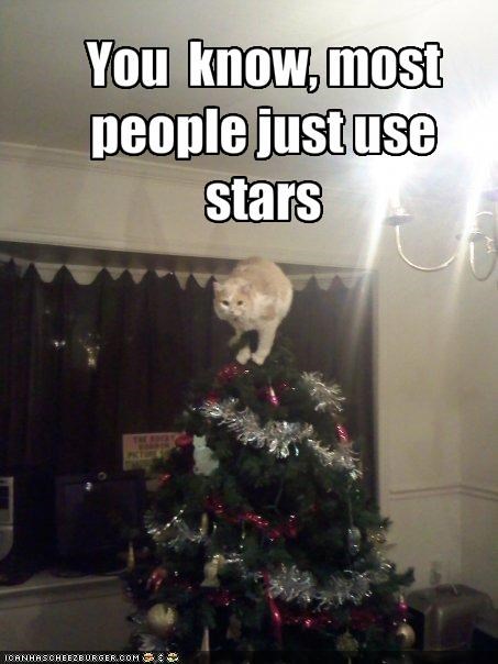 You  know, most people just use stars