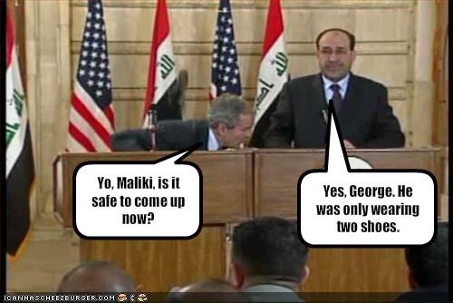 Yo, Maliki, is it safe to come up now?