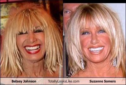 Betsey Johnson Totally Looks Like Suzanne Somers