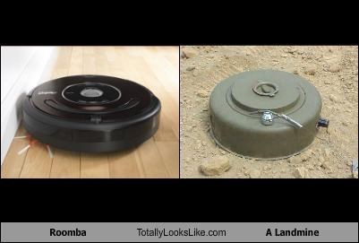 Roomba Totally Looks Like A Landmine