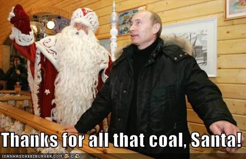 Thanks for all that coal, Santa!