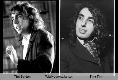 Tim Burton Totally Looks Like Tiny Tim