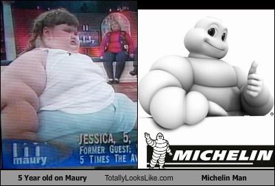 5 Year old on Maury Totally Looks Like Michelin Man