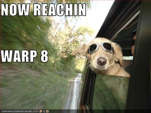 NOW REACHIN WARP 8