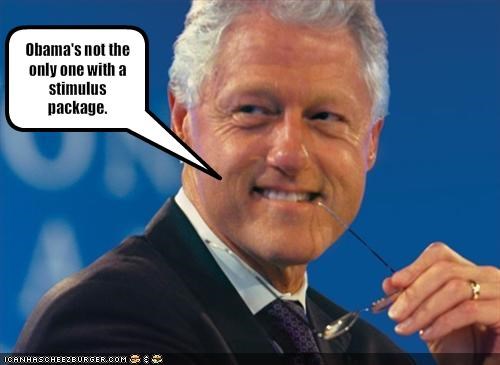Obama's not the only one with a stimulus package.