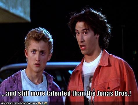 ...and still more talented than the Jonas Bros.!