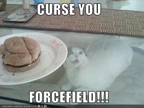 CURSE YOU   FORCEFIELD!!!