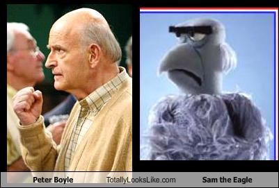 Peter Boyle Totally Looks Like Sam the Eagle