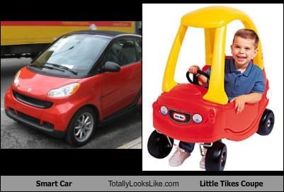 Smart Car Totally Looks Like Little Tikes Coupe