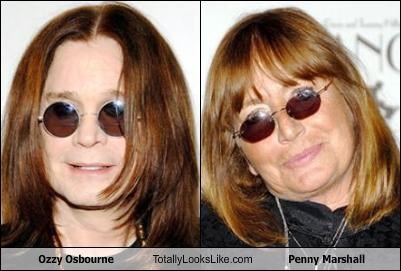 Ozzy Osbourne Totally Looks Like Penny Marshall