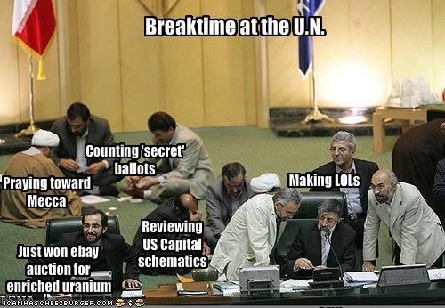 Breaktime at the U.N.