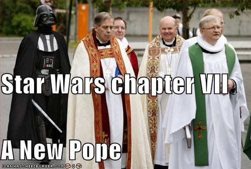 Star Wars chapter VII A New Pope