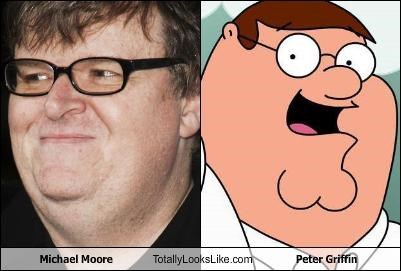 Michael Moore Totally Looks Like Peter Griffin