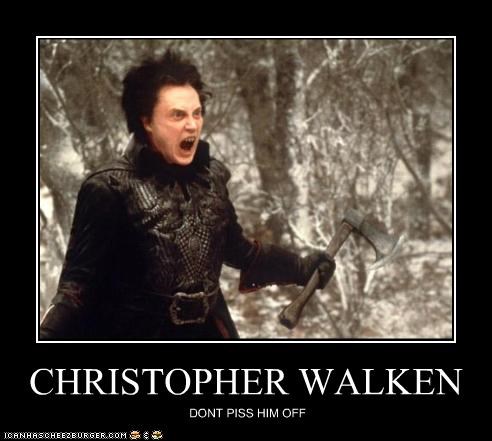 CHRISTOPHER WALKEN