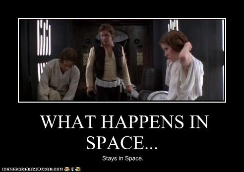  WHAT HAPPENS IN SPACE...