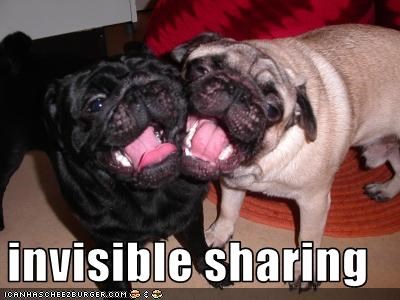 invisible sharing